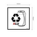aufkleber aluminium dosen