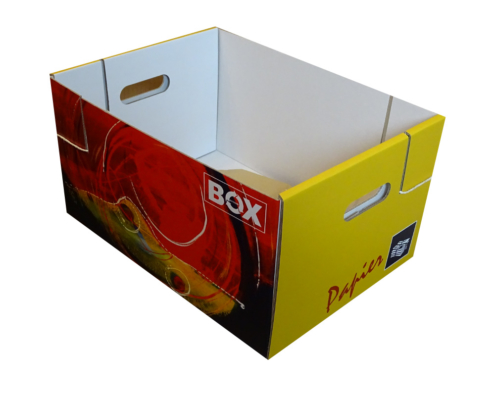 papier recyclingbox behaelter