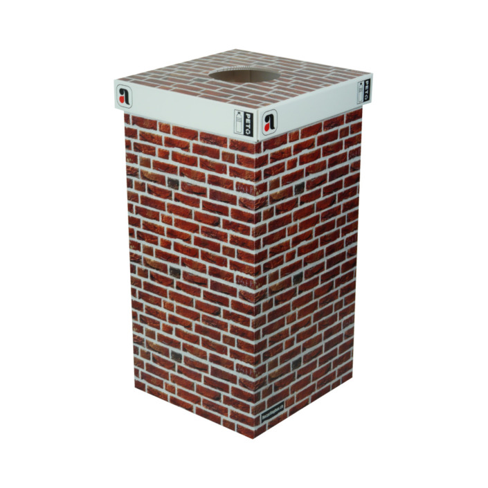 avakuk-brick-pet-behaelter-sammelbehaelter-box-recyclingbox-85-liter avakuk sammelbehälter