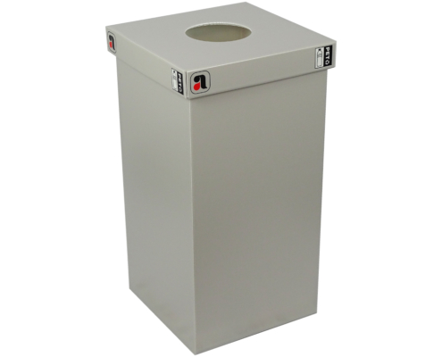 avakuk-gray-pet-behaelter-sammelbehaelter-box-recyclingbox-85-liter 85 liter sammelbehälter
