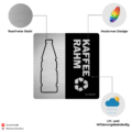 avakuk recyclingplakette kaffeerahm aus chromstahl
