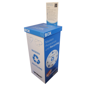 vprotect-pet-behaelter-sammelbehaelter-kunststoffbehaelter-personalisiert-recyclingbox-masken-recycling-seller-110-liter avakuk behälter für masken