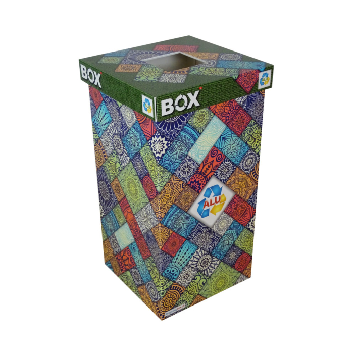 aluminium-sammelbehaelter-recyclingbox-alubox-alubehaelter-mandala-recyceln-nachhaltig-frei-e-commerce-pet-behaelter-petbox-110-85 alu sammelbehaelter recyclingbox