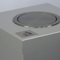 Schwenkdeckel aus Edelstahl für aluminium recyclingbox