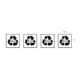 stickerbogen aufkleber aluminium piktogramm
