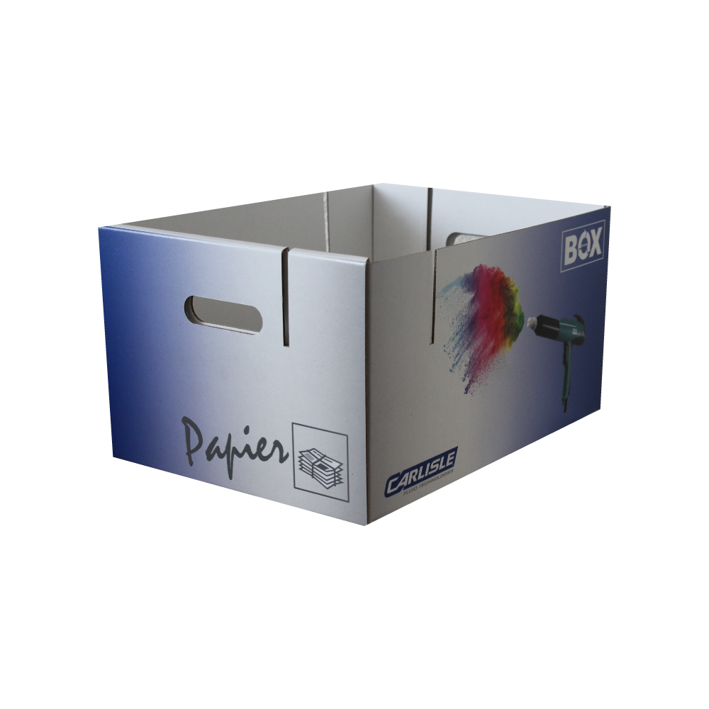 altpapier-behaelter-avakuk-personalisiert-carlisleft papiersammelbehälter mit bindesystem personalisiert mit carlisle logo