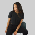 avakuk® Crop Top 160 Black
