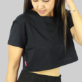 avakuk® Crop Top 160 Black