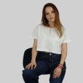 avakuk® Crop Top 160 White