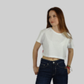 avakuk® Crop Top 160 White