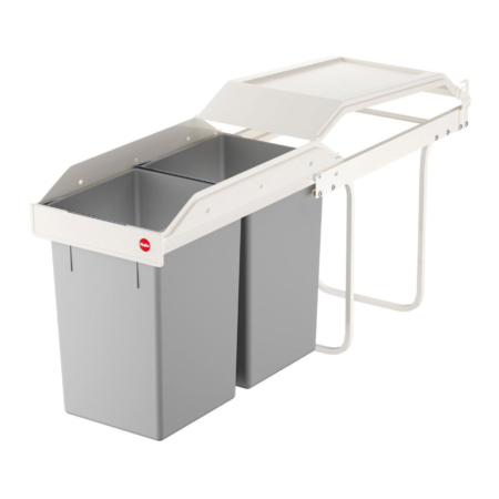 Einbau Abfalleimer Küche 2 x 14 Liter