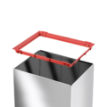 Hailo Abfalleimer 52 Liter mit deckel swing XL für Büro, Küche