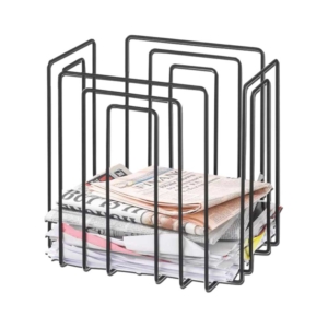 Papier- und Zeitungssammler TMP schwarz