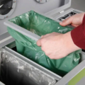 Recyclingstation 5-fach aus Stahlblech