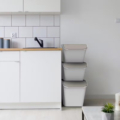 Aufbewahrungsbox Recyclingbox aus Kunststoff für zu Hause