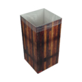 ein schöner pet sammelbehälter im holz look von avakuk