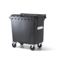 abfallcontainer kunststoffcontainer 770l für abfälle in der farbe anthrazit