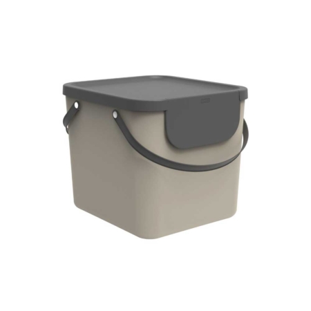 Recyclingbehälter Stapelbar 40l Cappuccino