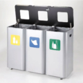 Recyclingstation 3-fach outdoor