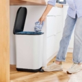 35 liter treteimer mit deckel für küche