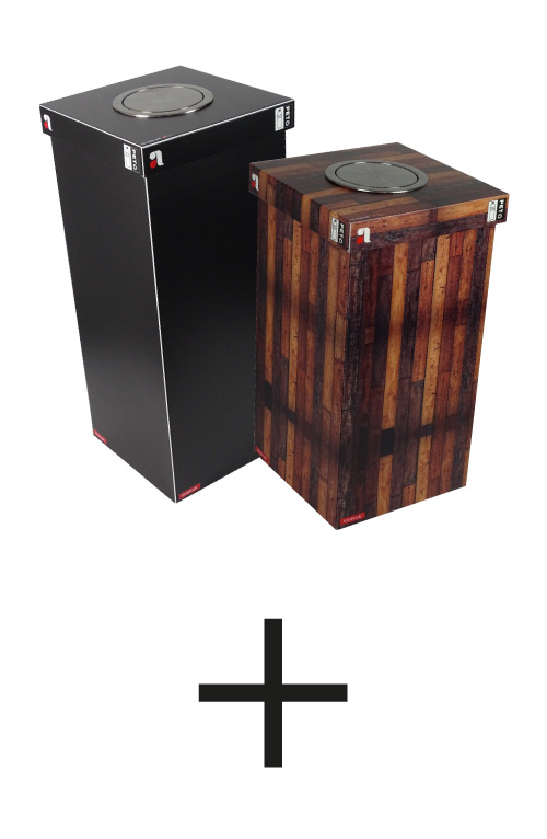 pet sammelbehälter 110 liter und 85 liter